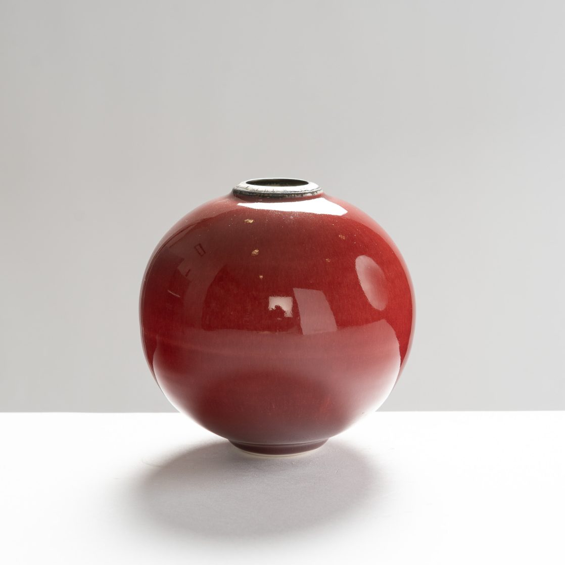 TT525Y158 Mini Moon Jar Red