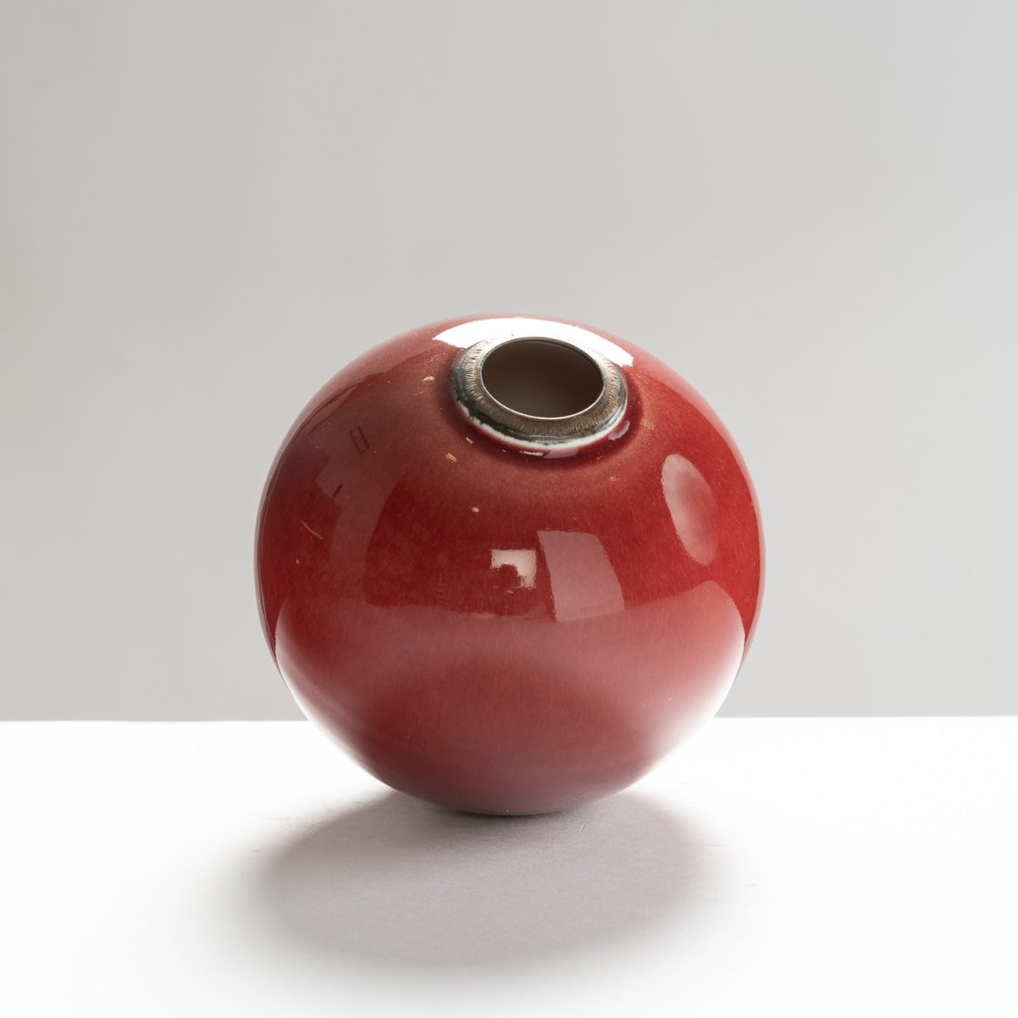 TT525Y158 Mini Moon Jar Red