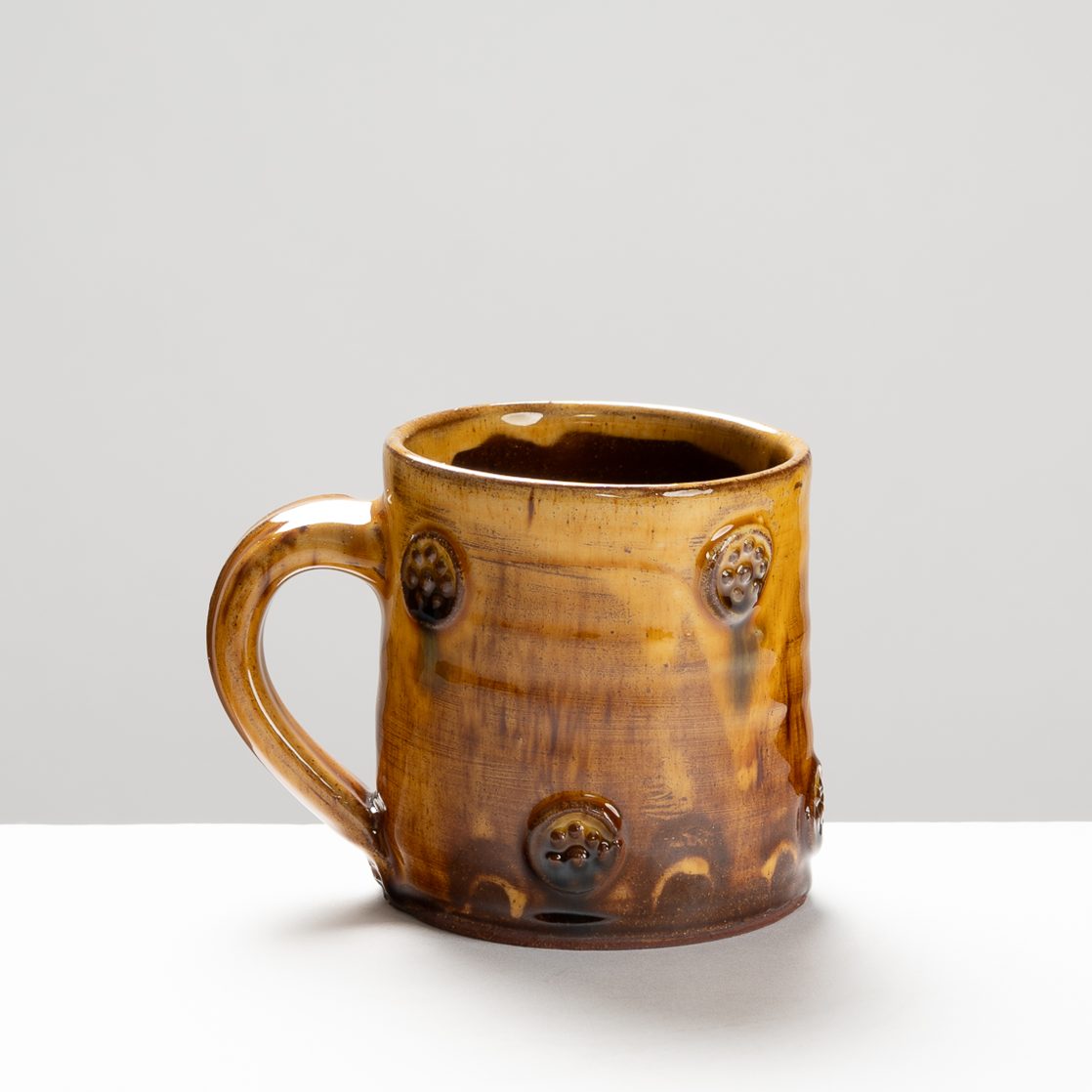 DF481Y74 Sprig Mug Honey